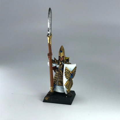 High Elves Lothern Seaguard with Spear - Painted Warhammer Fantasy Metal X1118