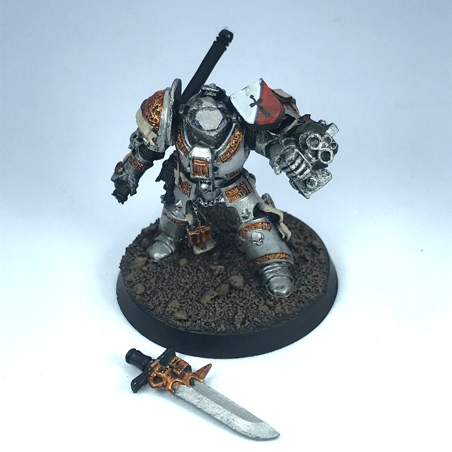 Metal Grey Knight Terminator Space Marine - Painted - Warhammer 40K C1079