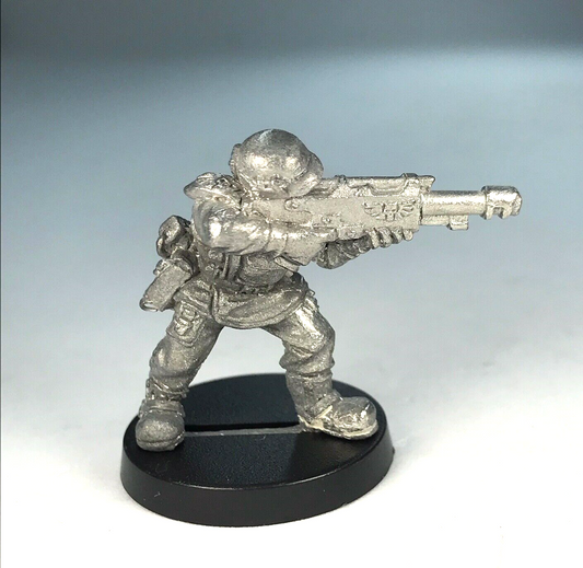 Cadian Shock Troop Rifleman Imperial Guard - Warhammer 40K Classic Metal X3856