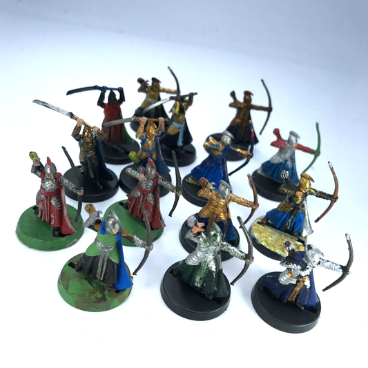 Last Alliance Armoured Elves Elf Lot LOTR / Warhammer / Lord of the Rings C1995