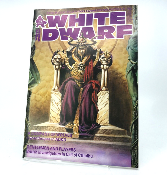 White Dwarf 74 Magazine Games Workshop Warhammer Fantasy 40,000 40K M646