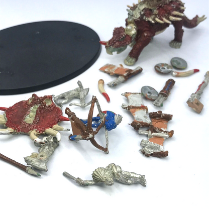 Lizardmen Steggadon & Skink Crew - Unsure if Complete - Warhammer Fantasy C2822