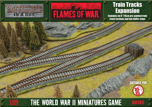 Pre-order: Train Tracks Expansion - Late War - Brand New - Flames of War
