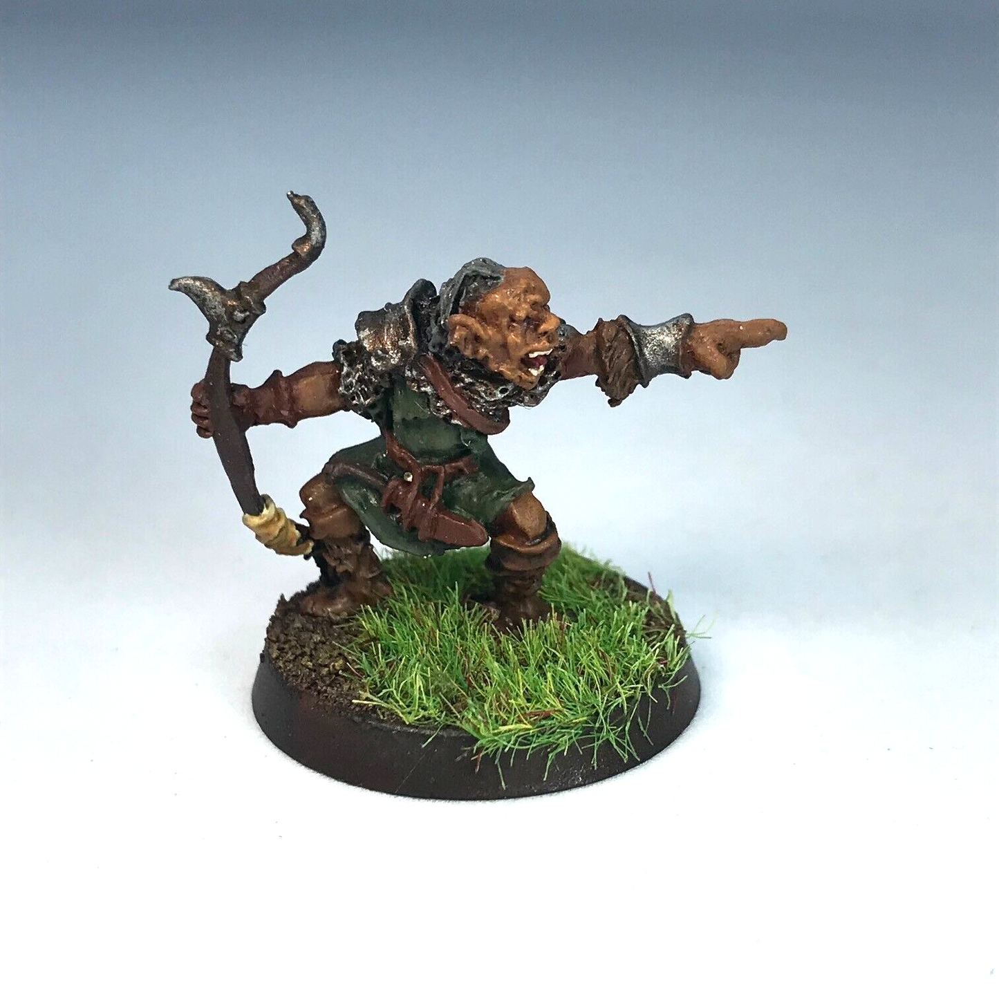 Orc Tracker LOTR - Warhammer / Lord of the Rings Painted Metal GW X3947