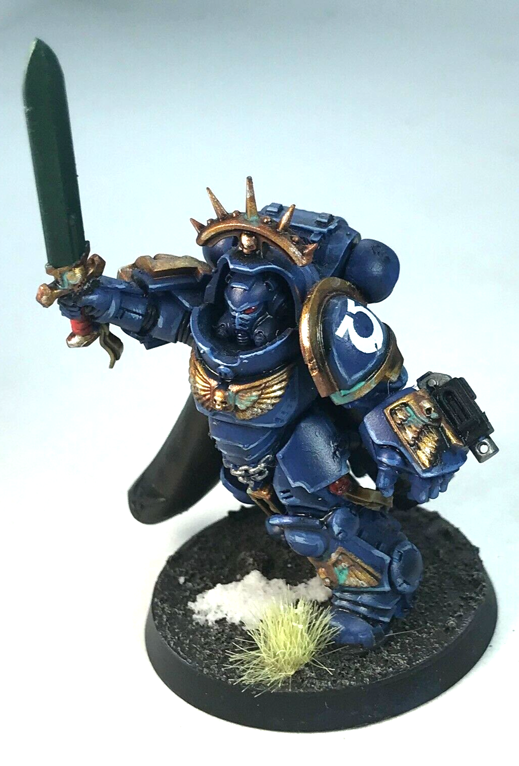 Ultramarines Captain Space Marines - Painted - Warhammer 40K C2254