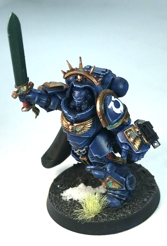 Ultramarines Captain Space Marines - Painted - Warhammer 40K C2254