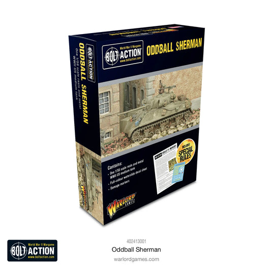 Oddball Sherman - Warlord Games Bolt Action Miniatures