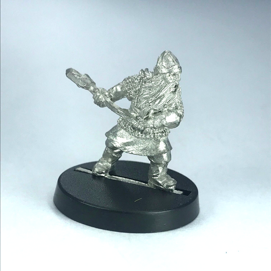 Dwarf Warrior with Axe & Shield OOP LOTR / Warhammer / Lord of the Rings X12755