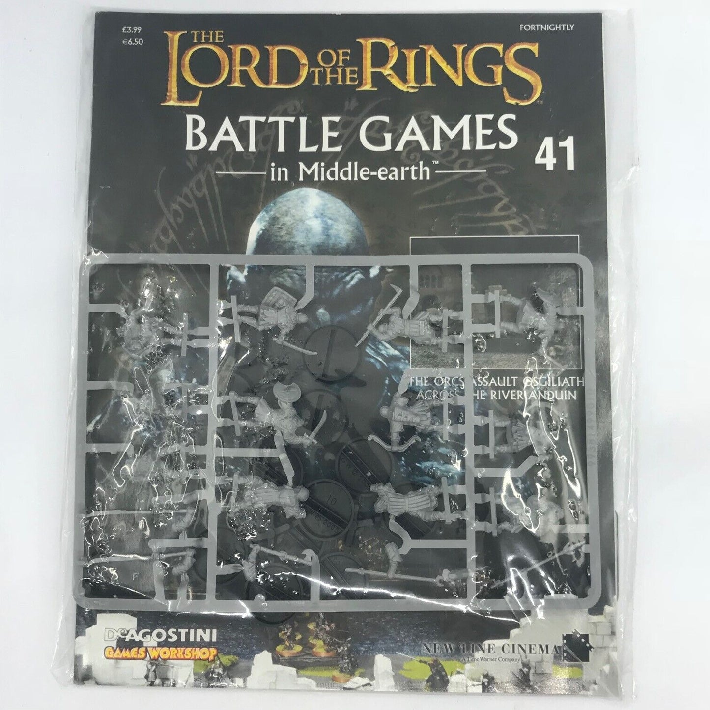 LOTR Magazine 41 - Mordor Orc Sprue - LOTR Warhammer Lord of the Rings W83