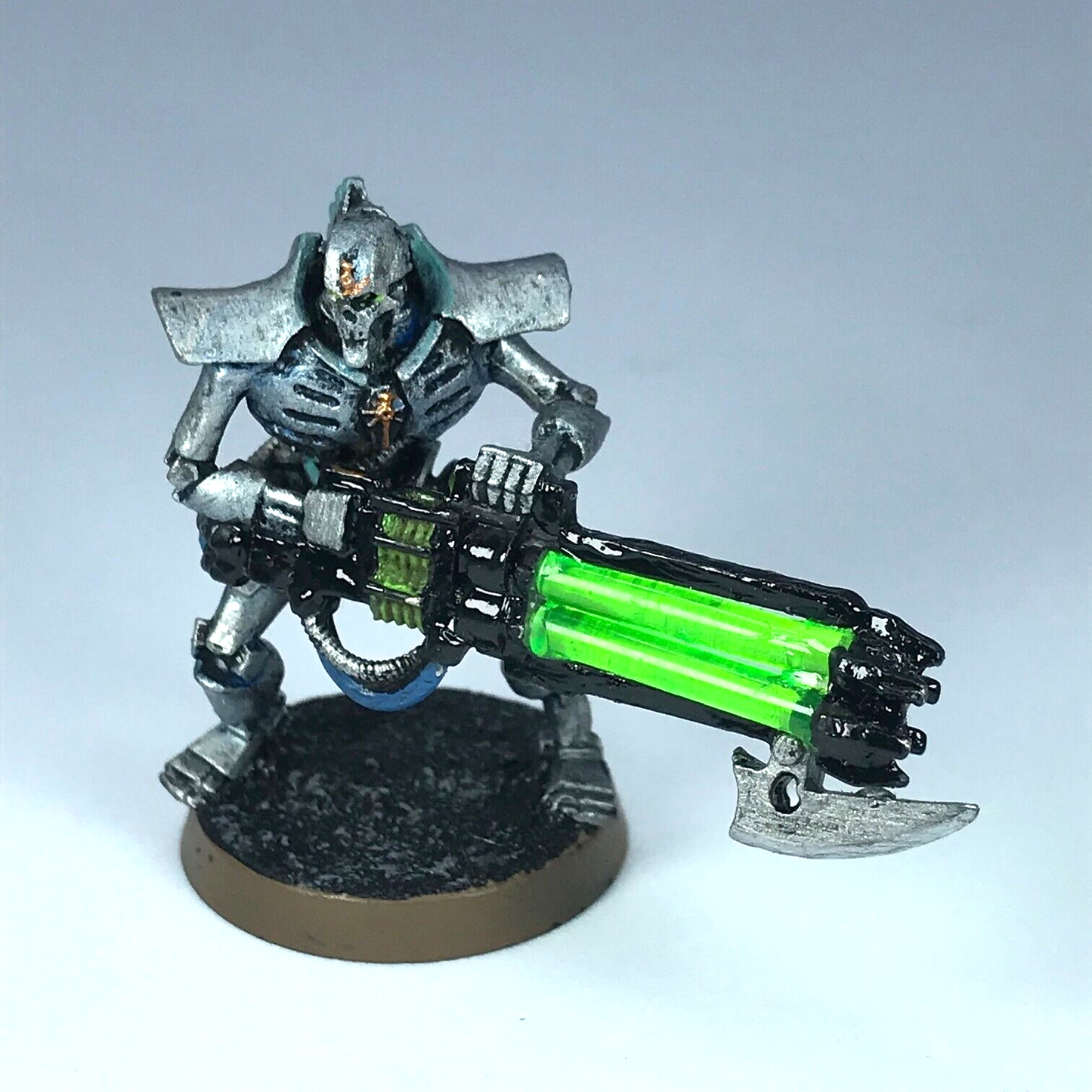 Classic Metal Necron Immortal Warrior Necrons - Painted - Warhammer 40K X10427