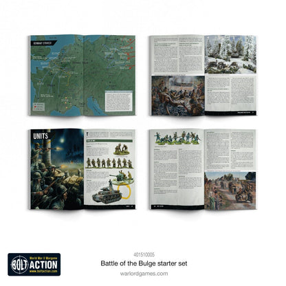 Bolt Action Starter Set - Battle of the Bulge 3rd Edition - Warlord Games - New