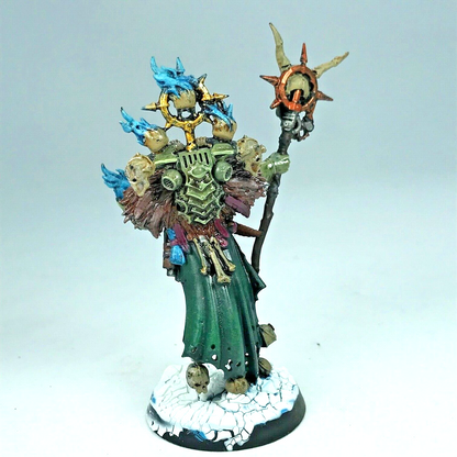 Chaos Space Marine Sorcerer - Painted - Warhammer 40K C2473