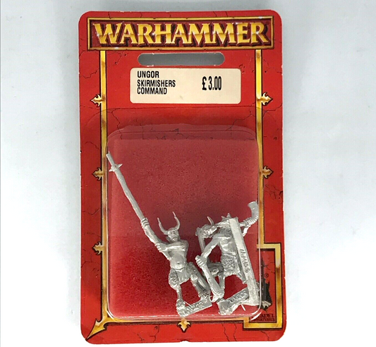 Classic Ungor Skirmishers Command Beastmen Blister - Warhammer Fantasy C1514