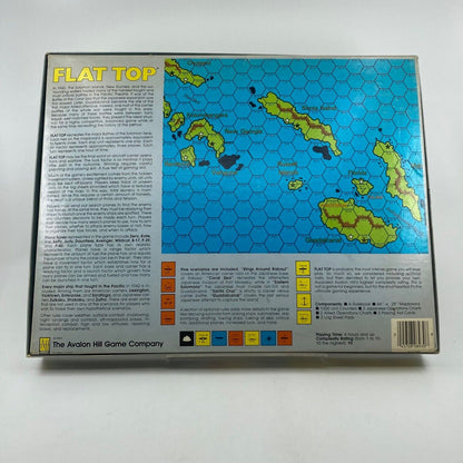 Flat Top:War Game of Carrier Battles in the Pacific 1942 Unsure if Complete W147