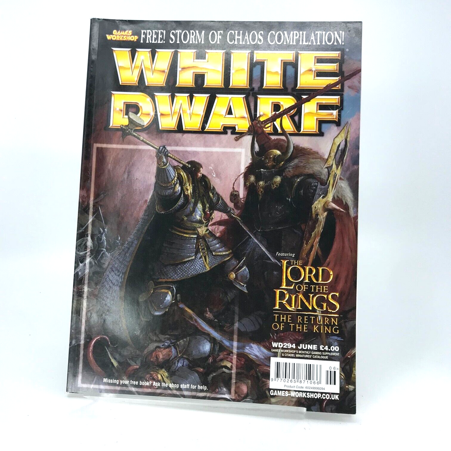 White Dwarf 294 Magazine Games Workshop Warhammer Fantasy 40,000 40K M352