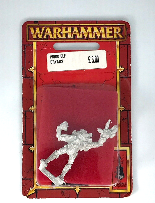 Classic Metal Wood Elves Elf Dryad Blister - Warhammer Fantasy C510