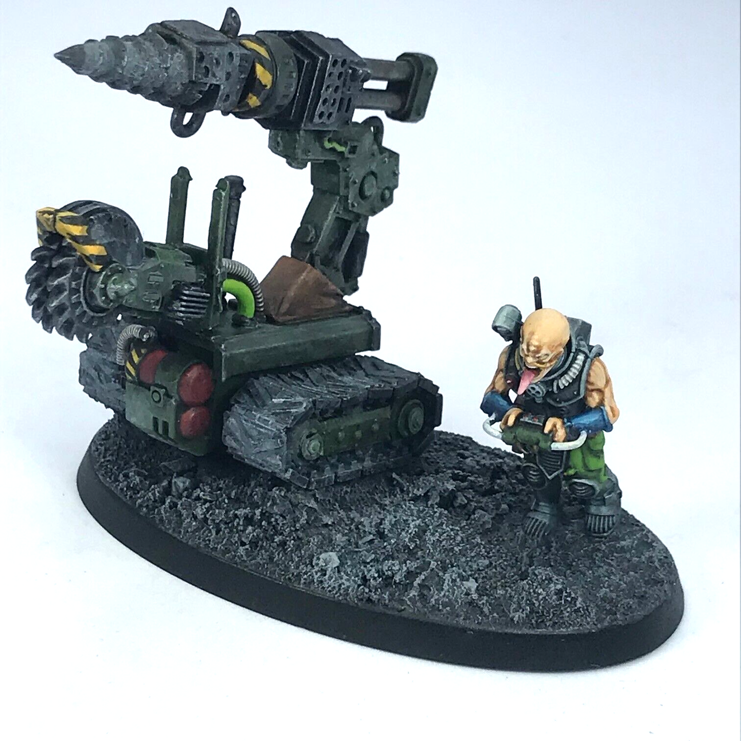 Custom Heavy Weapon Drill Genestealer Cults Cult - Painted - Warhammer 40K C3065