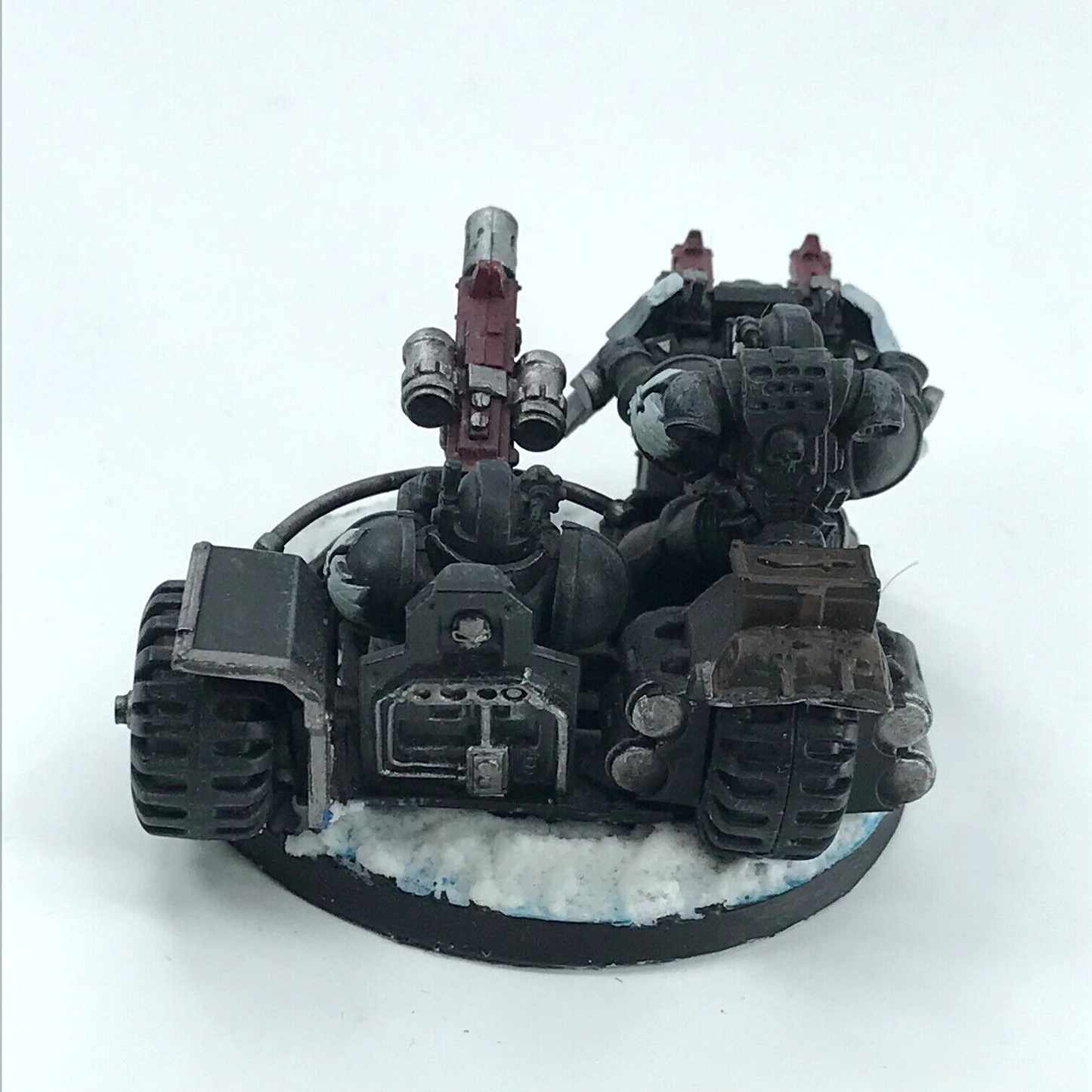 Dark Angels Ravenwing Attack Bike - Warhammer 40K Painted Games Workshop C3172