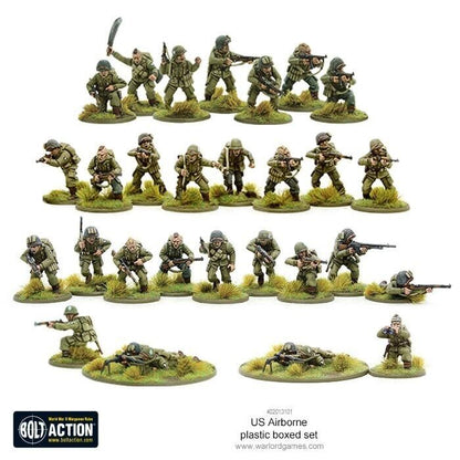 US Airborne Paratroopers - Warlord Games Bolt Action Miniatures