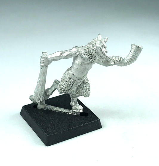 Classic Metal Chaos Beastmen Ungor Musician Command - Warhammer Fantasy X1552