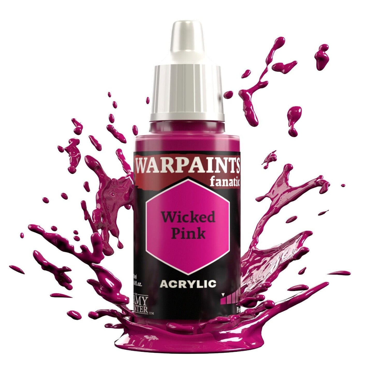 Wicked Pink Paint - Warpaints Fanatic 18ml - The Army Painter