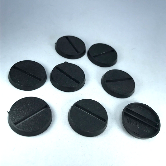 Original Games Workshop 25mm Round Bases Dated 1992 - Warhammer 40K X3438