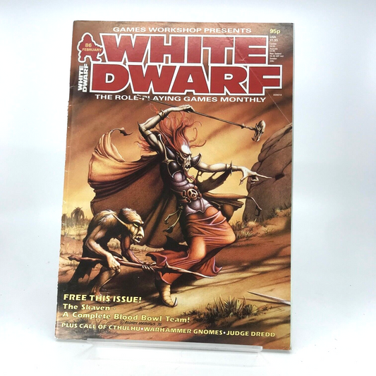 White Dwarf 86 Magazine Games Workshop Warhammer Fantasy 40,000 40K M417