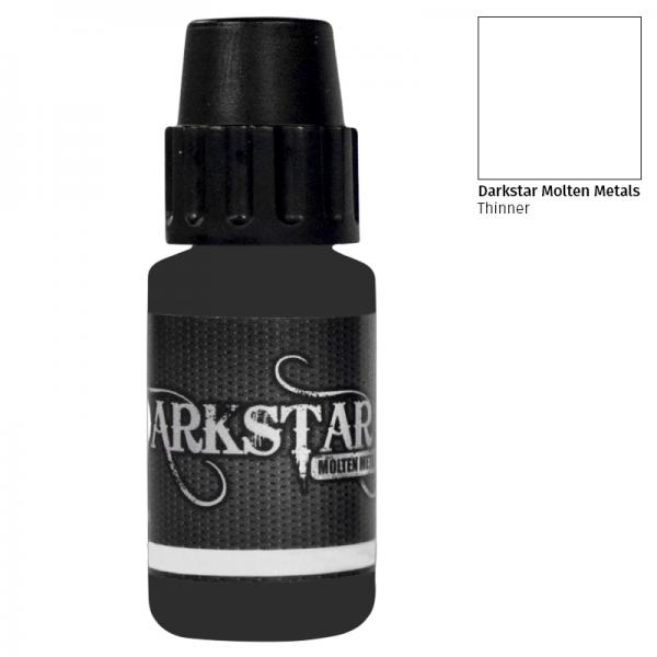 Thinners Darkstar Molten Metals Paint 17ml Bottles - New & Unopened