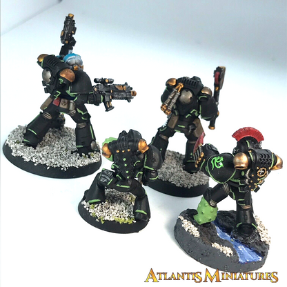 Painted Space Marine Squad -  Variety of Types - Warhammer 40K C429