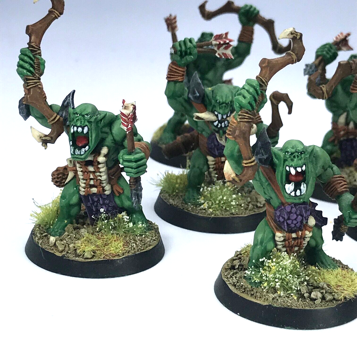 Orruk Warclans Savage Orruk Arrowboyz - Painted - Warhammer Sigmar C4187