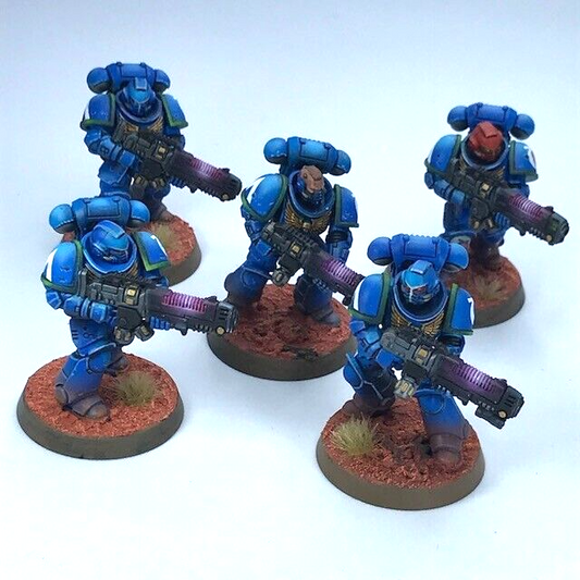 Primaris Hellblasters Ultramarines Space Marines - Painted Warhammer 40K C4110