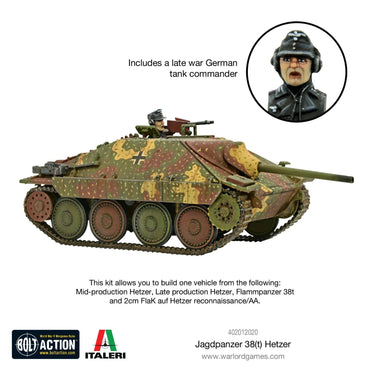 Jagdpanzer 38(T) Hetzer - Warlord Games Bolt Action Miniatures