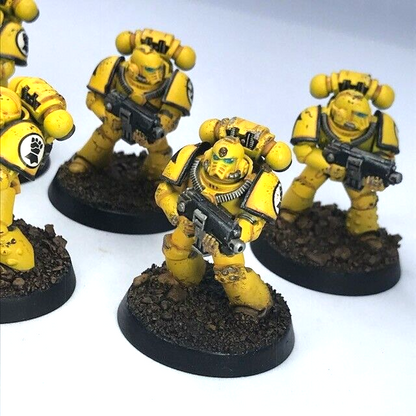 Imperial Fists Tactical Squad - Warhammer 30K Games Workshop Painted C4781