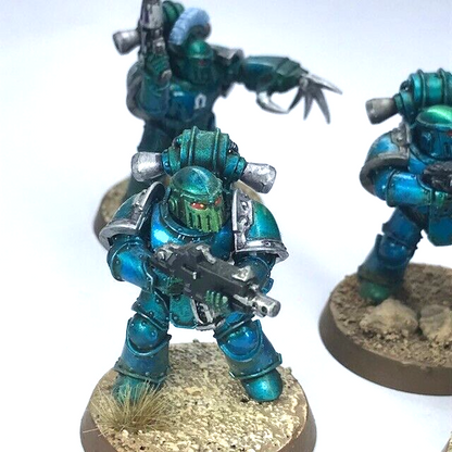 Alpha Legion Tactical Marine Squad Horus Heresy - Painted - Warhammer 30K C2632