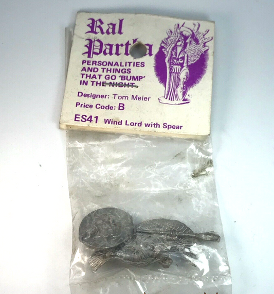 Ral Partha Wind Lord with Spear Classic Metal Miniature X5418