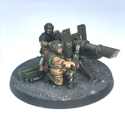 Imperial Guard Cadian Lascannon Astra Militarum - Painted - Warhammer 40K C3951