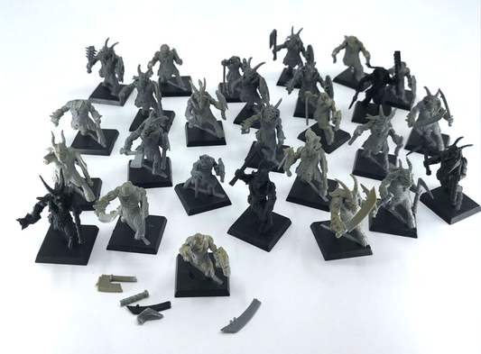 Beastmen Infantry - Varying Condition / Incomplete - Warhammer Fantasy C3377