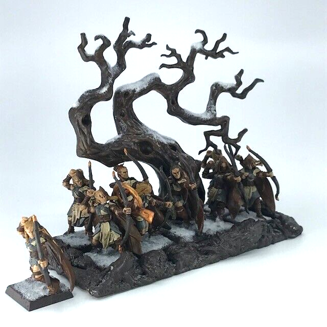 Wood Elves Elf Glade Guard Regiment & Tray - Warhammer Fantasy C5069