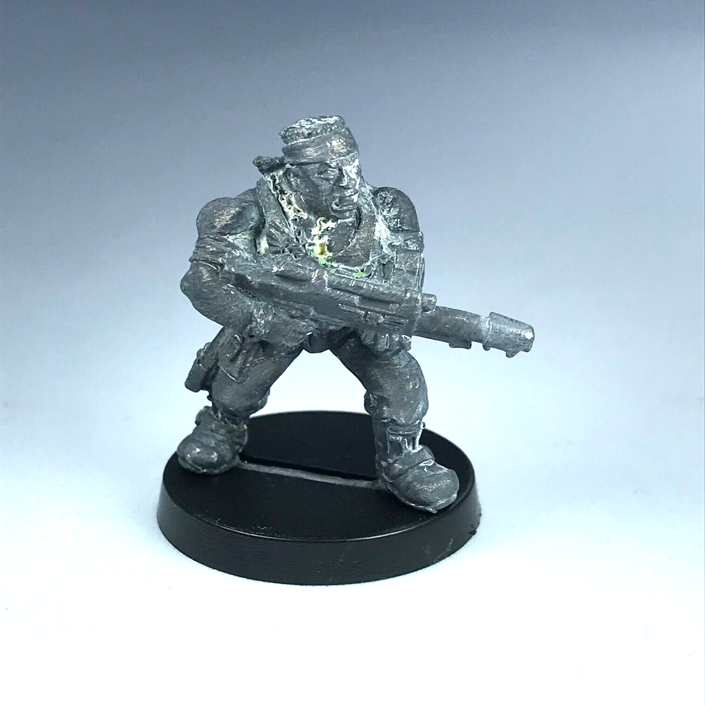 Classic Metal Catachan Heavy Bolter Crew Imperial Guard - Warhammer 40K X12725