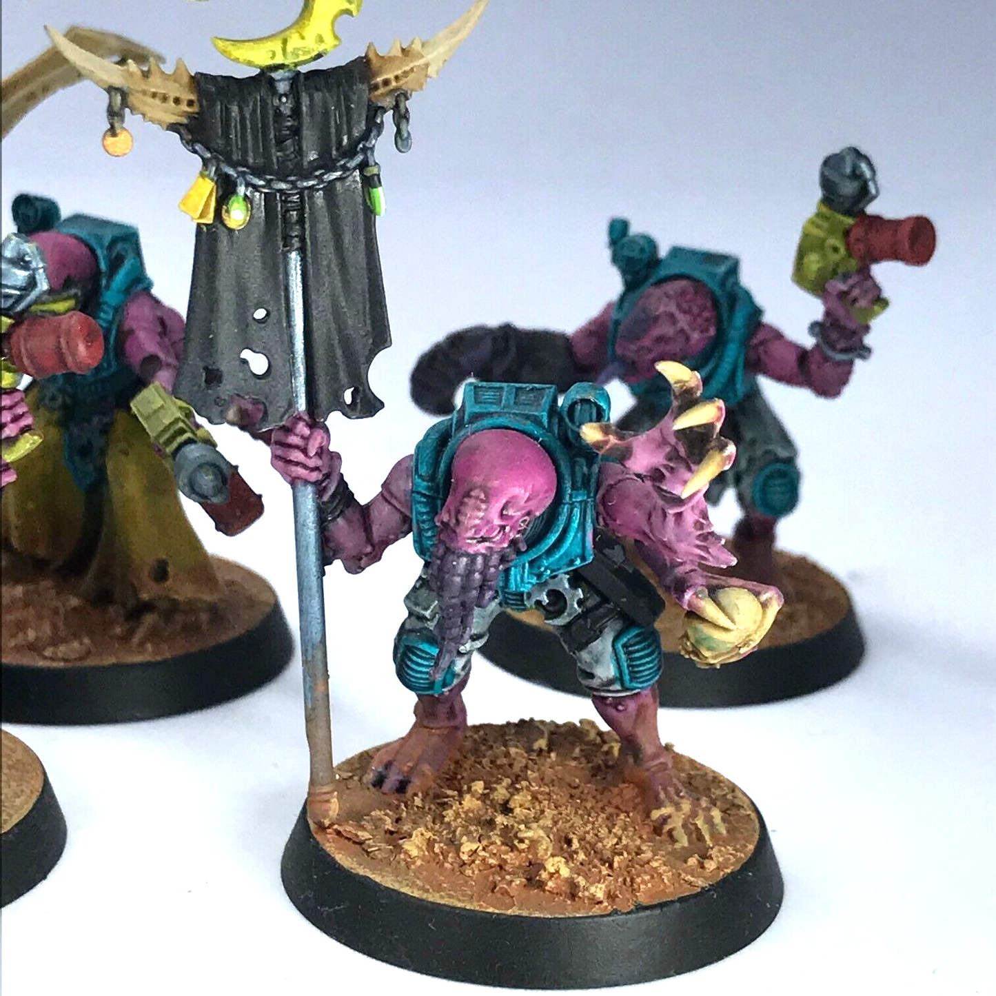 Hybrid Metamorphs Genestealer Cults Cult - Painted - Warhammer 40K C4000