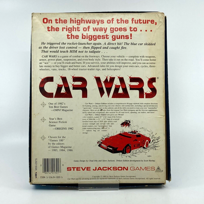 Car Wars Deluxe Edition - Steve Jackson Games - Unsure if Complete W137