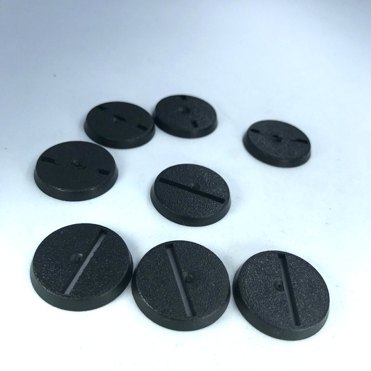 Original Games Workshop 25mm Round Bases Dated 2005 - Warhammer 40K X5612