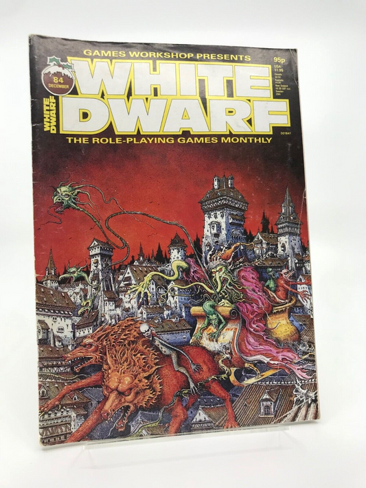 White Dwarf 84 Magazine Games Workshop Warhammer Fantasy 40,000 40K M508