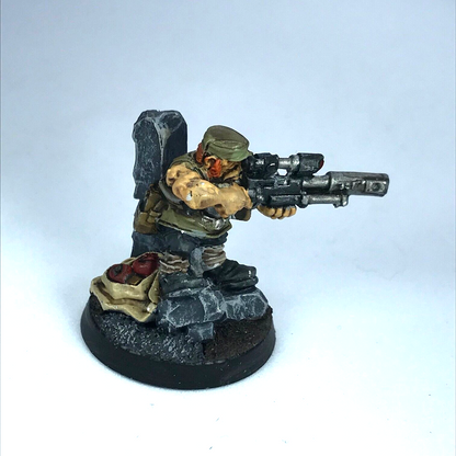 Ratling Halfling Sniper Imperial Guard - Painted - Warhammer 40K GW X11941