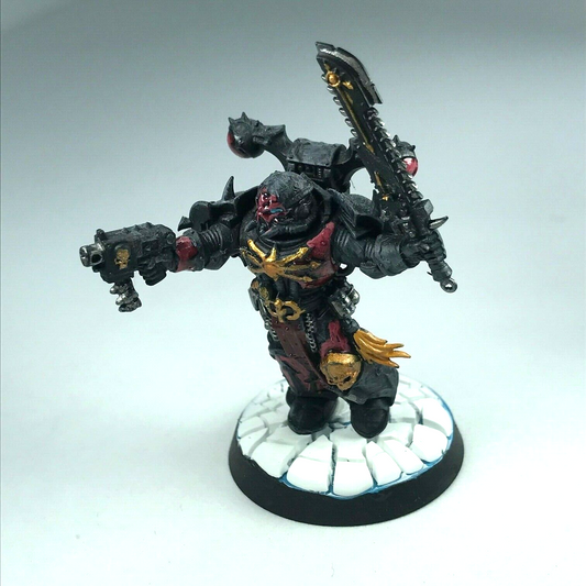 Chaos Space Marine Champion - Painted - Warhammer 40K X410