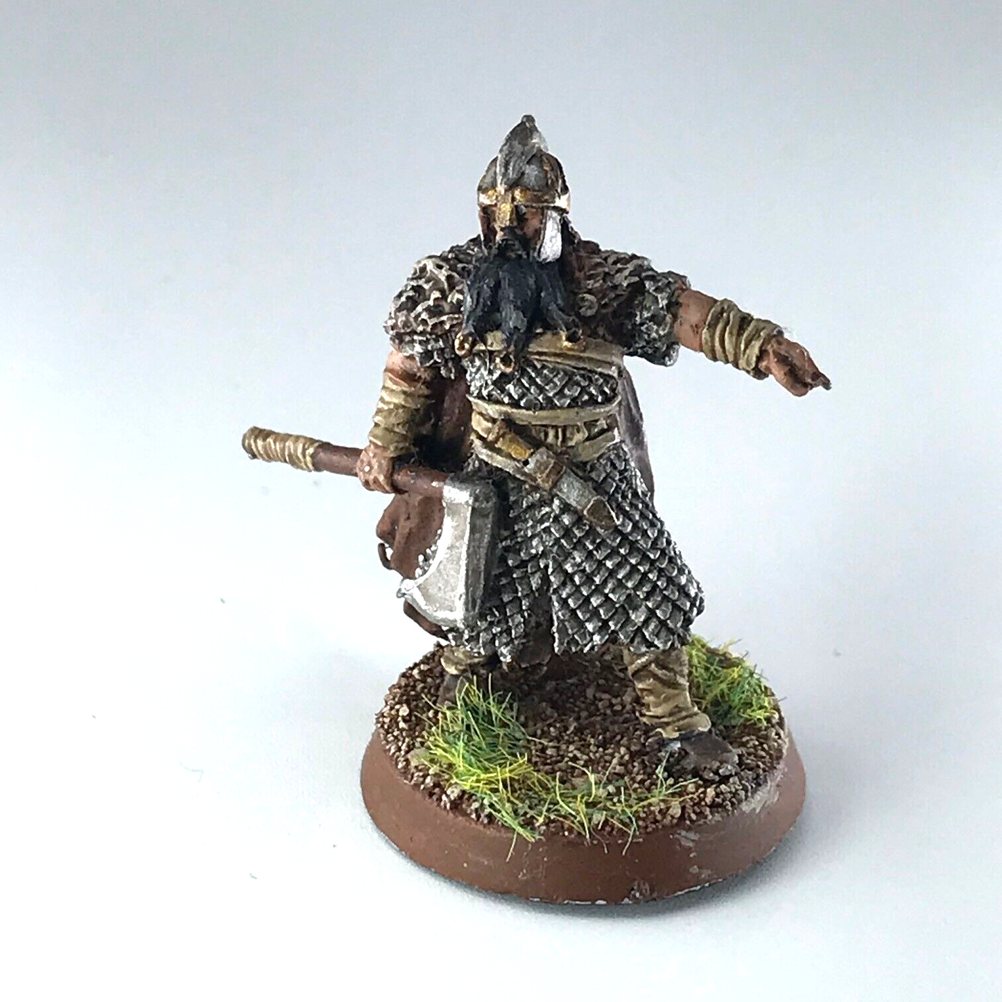 Dunlending Warrior - LOTR Warhammer / Lord of the Rings Painted Metal X4404