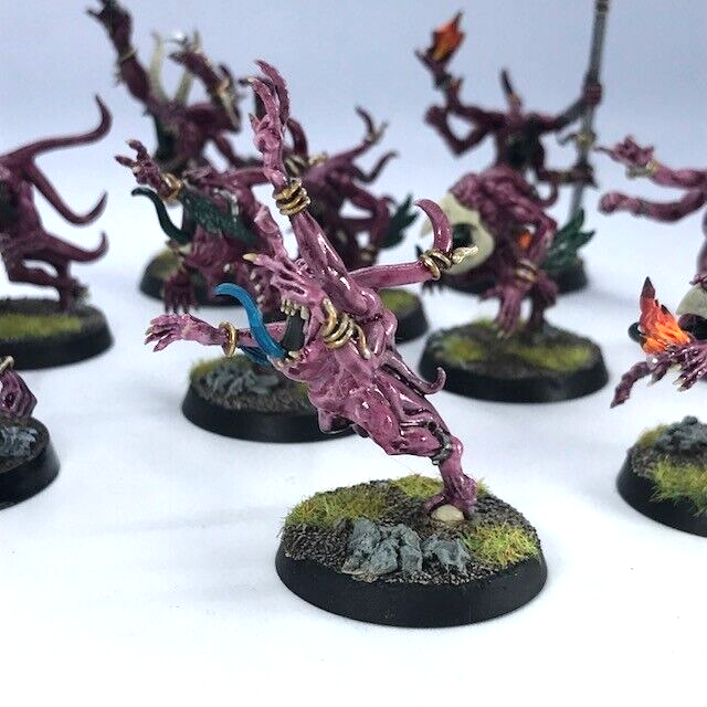 Pink Horrors of Tzeentch Chaos - Warhammer Age of Sigmar Painted C261