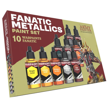 Fanatic Metallics Paint Set - Warpaints Fanatic - The Army Painter