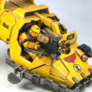 Classic Imperial Fist Landspeeder Space Marines - No base - Warhammer 40K C3435