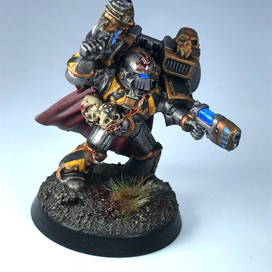 Iron Warriors Captain Commander Space Marines - Painted - Warhammer 40K X5438